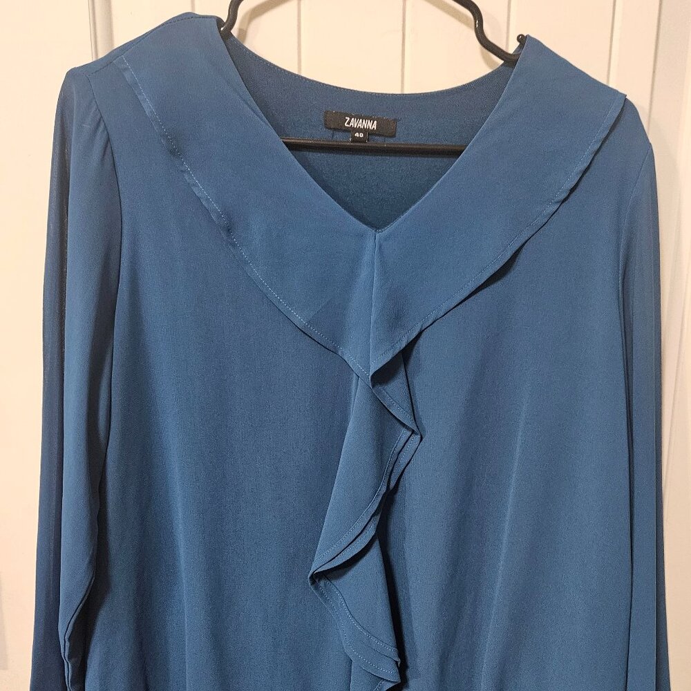 Blue/ turquoise blouse